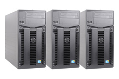 Lot de 3 Serveurs Dell Poweredge T310 Quad Core 2.8 Ghz - Offre 1+1=3